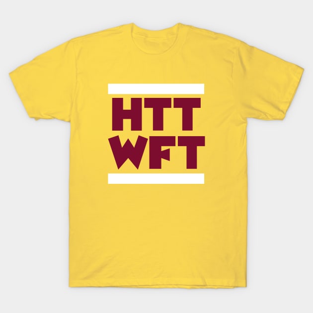 Run HTTWFT - Yellow T-Shirt by KFig21